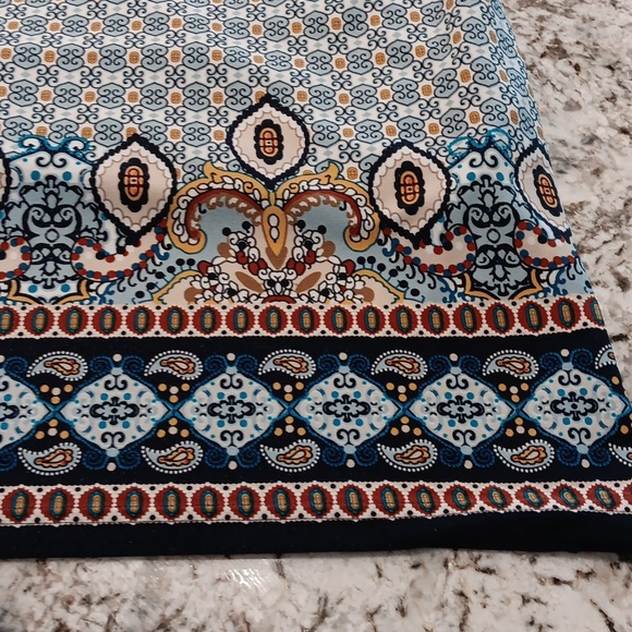 CHICOS Paisley Getaway Dress SIZE L - Picture 10 of 12